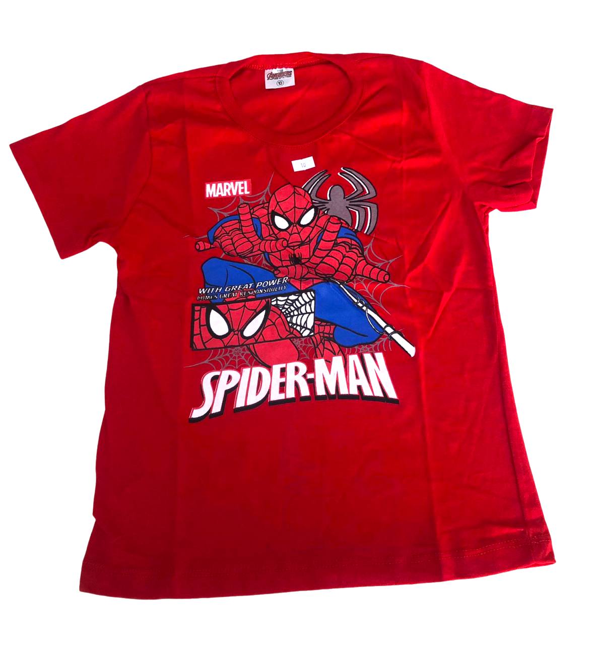 CAMISETA HOMEM ARANHA VERMELHA7 1 AO 10